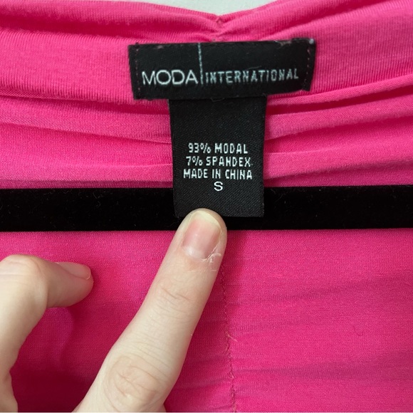 MODA INTERNATIONAL Shirt - Picture 6 of 6